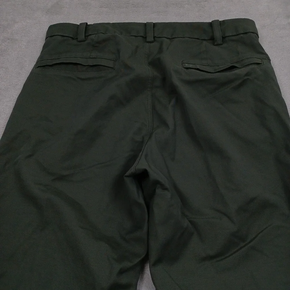Lululemon Pants Mens 32 Green Straight Pockets Preppy Casual Logo